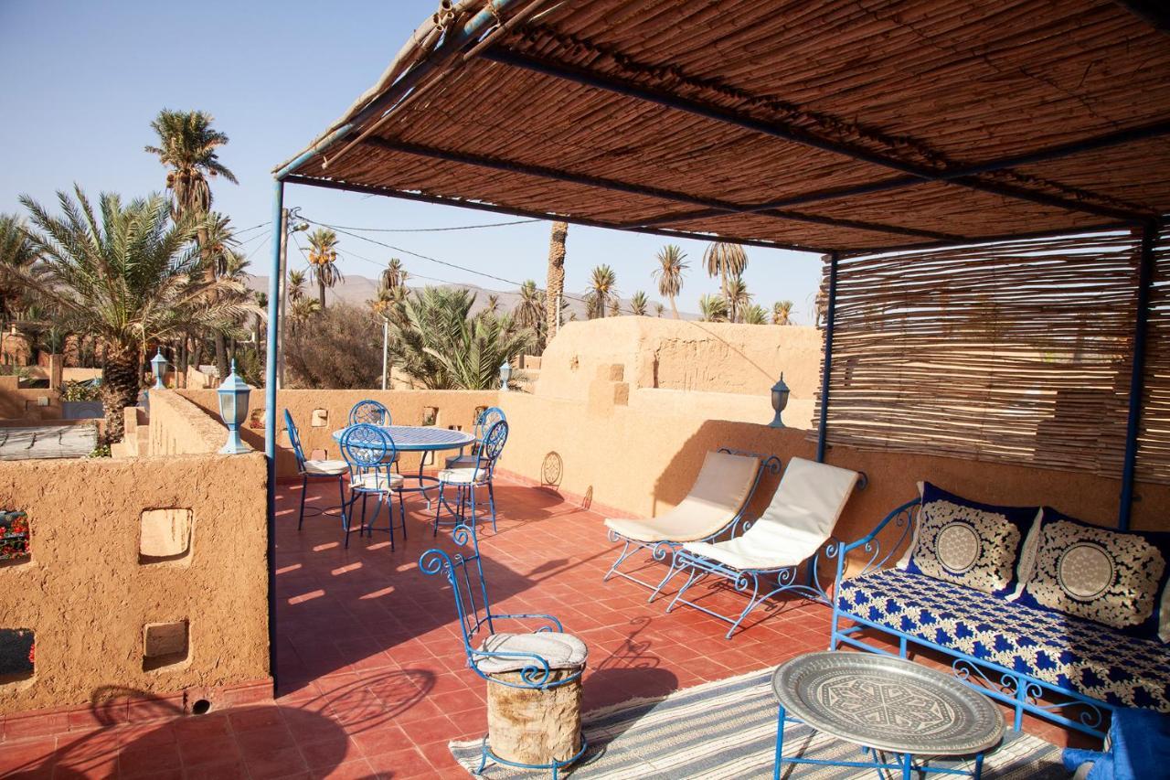 La Maison De L'Homme Bleu Tighmert Bagian luar foto