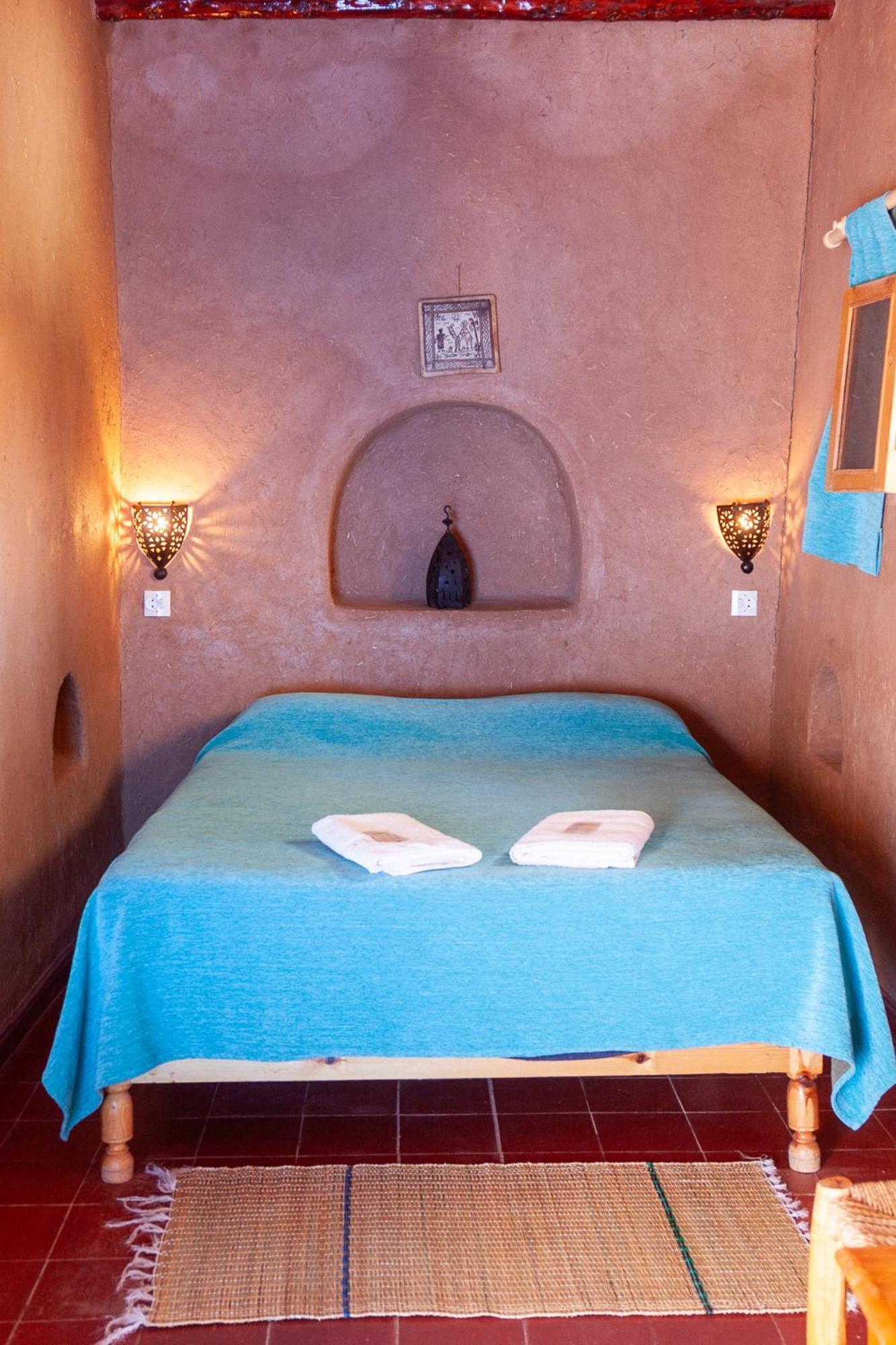La Maison De L'Homme Bleu Tighmert Bagian luar foto