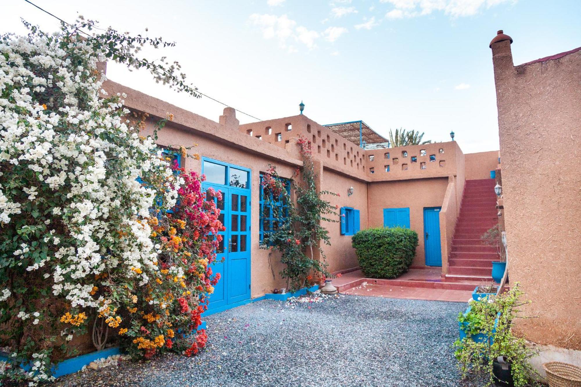 La Maison De L'Homme Bleu Tighmert Bagian luar foto