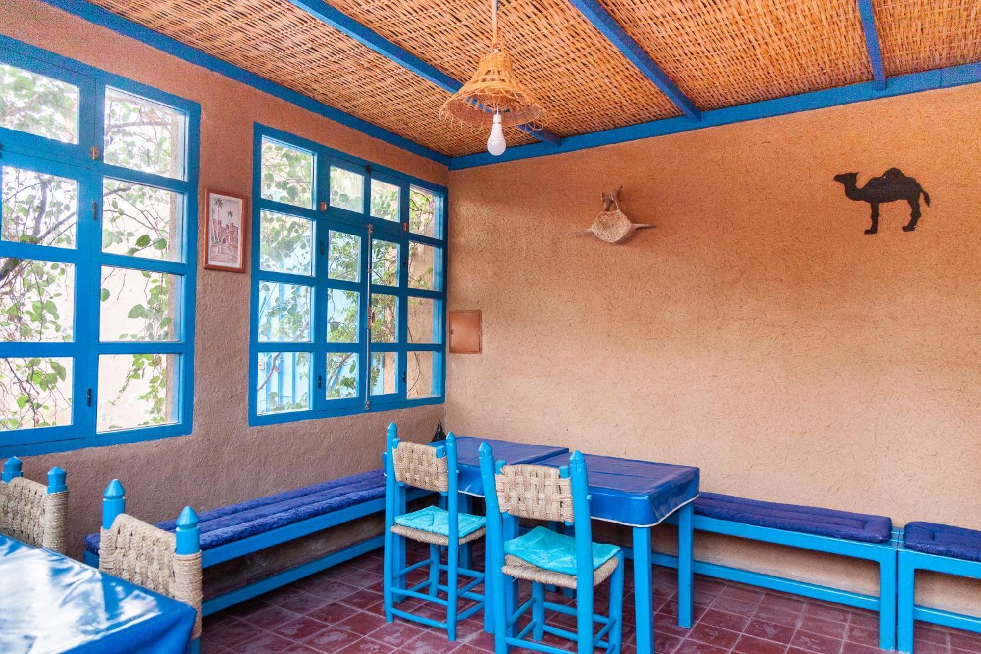 La Maison De L'Homme Bleu Tighmert Bagian luar foto