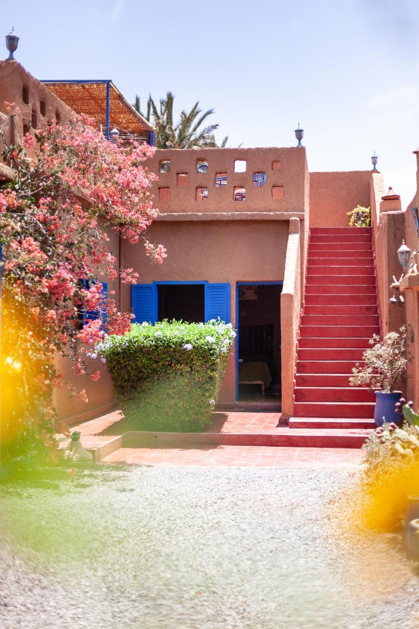 La Maison De L'Homme Bleu Tighmert Bagian luar foto