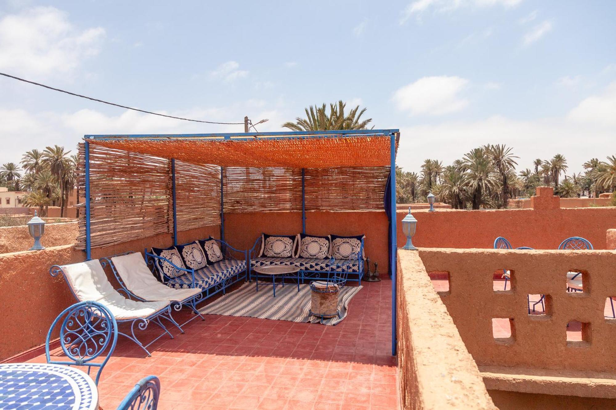 La Maison De L'Homme Bleu Tighmert Bagian luar foto
