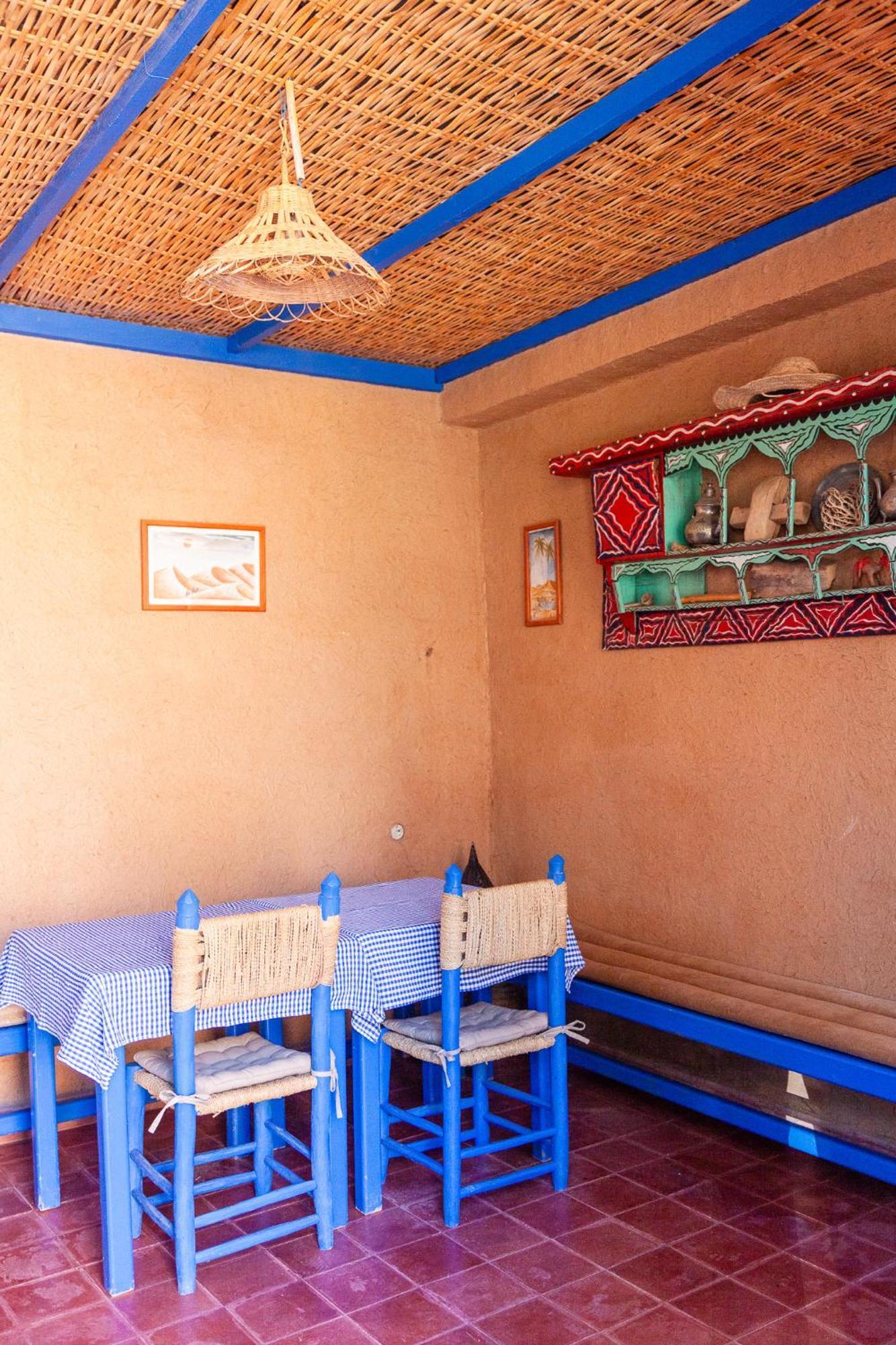 La Maison De L'Homme Bleu Tighmert Bagian luar foto