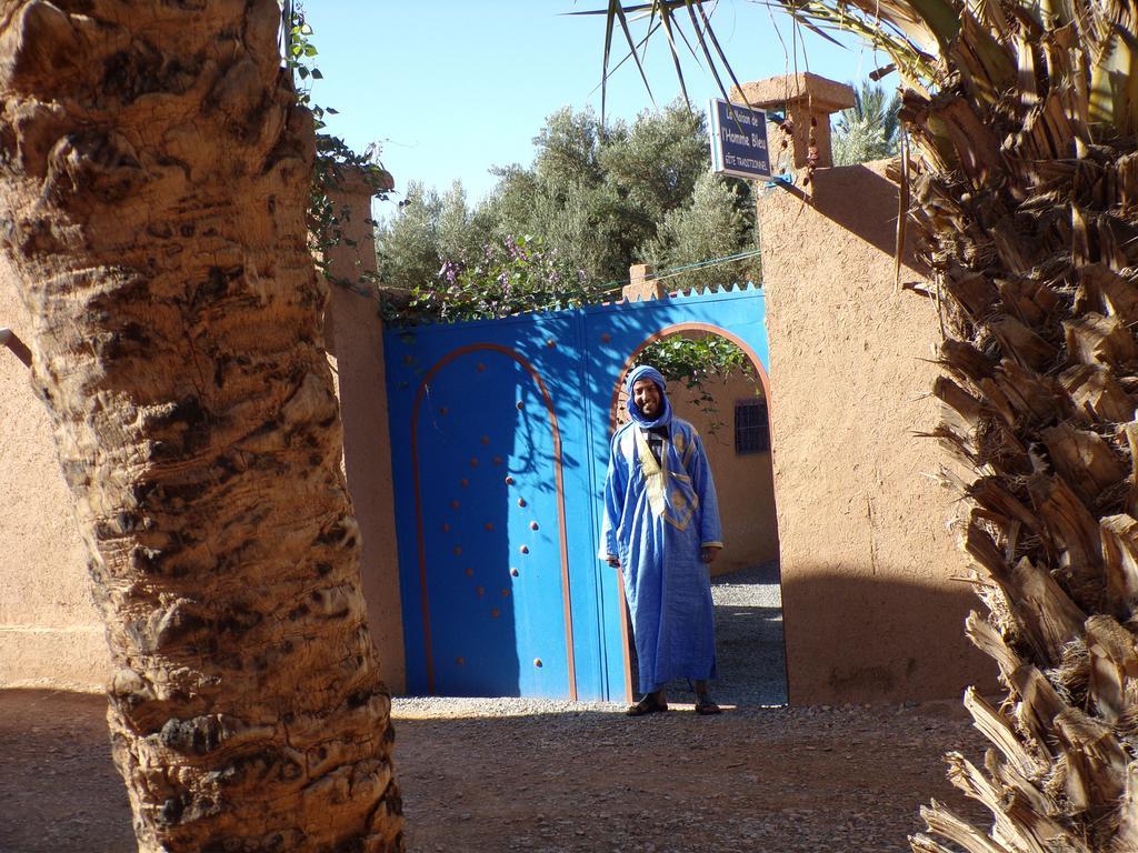 La Maison De L'Homme Bleu Tighmert Bagian luar foto